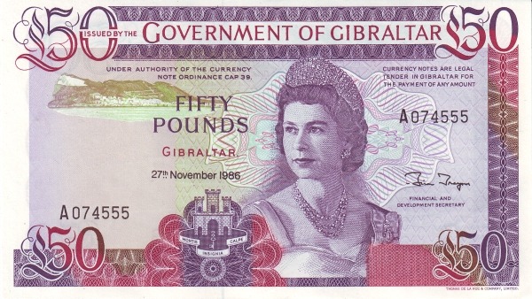 Otkup gibraltarskih novčanica
