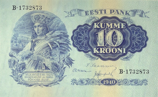 Otkup estonskih novčanica