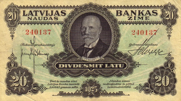Otkup latvijskih novčanica