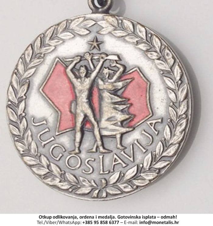 Otkupljujemo odlikovanje Medalja Smrt fašizmu - Sloboda Narodu - 095 858 6377