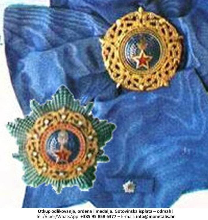 Otkupljujemo odlikovanje Orden jugoslavenske velike zvijezde - 095 858 6377