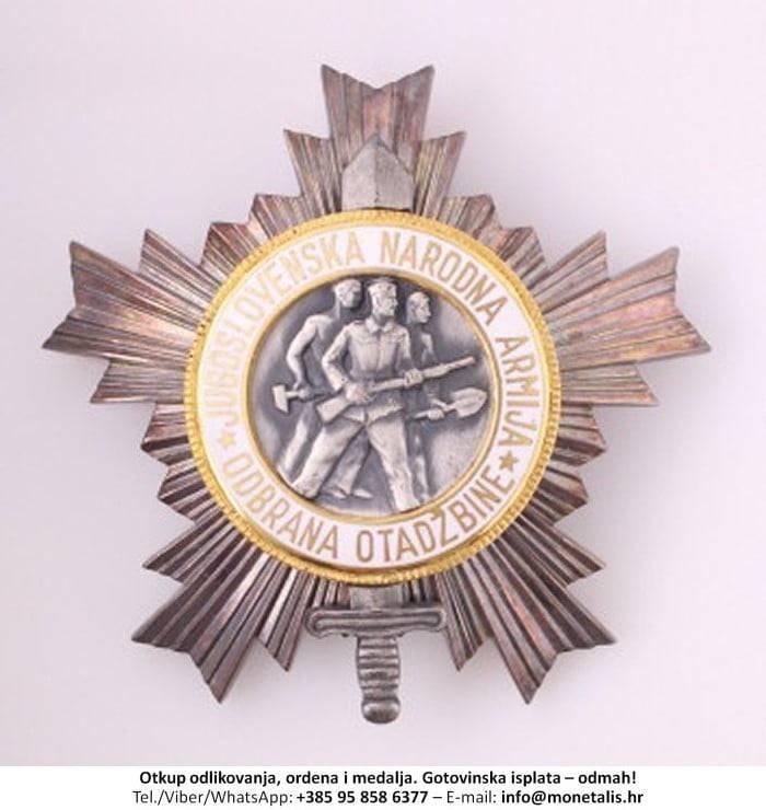 Otkupljujemo odlikovanje Orden narodne armije sa zlatnom zvijezdom (II. red) - 095 858 6377