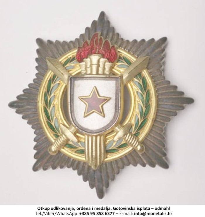 Otkupljujemo odlikovanje Orden za vojne zasluge sa zlatnim mačevima (II. red) - 095 858 6377