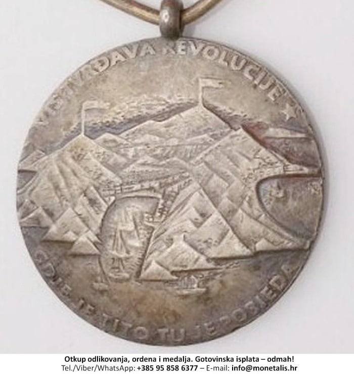 Otkupljujemo medalju Spomenica Vis - 095 858 6377