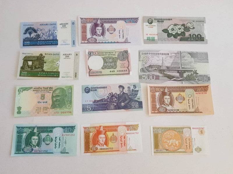 Primjer dobro slikanih novčanica.